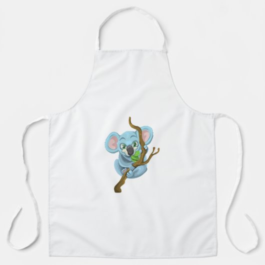 コアラ動物木材 – オーストラリア エプロン (正面)