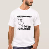 コアラ化しすぎ！おもしろTシャツ Tシャツ (正面)