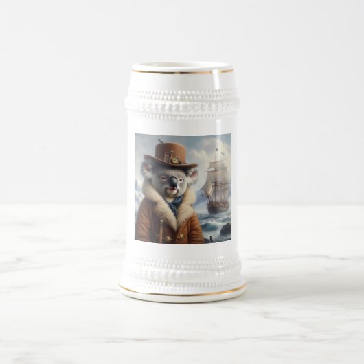 コアラ北極探検家 ビールジョッキ (中央)