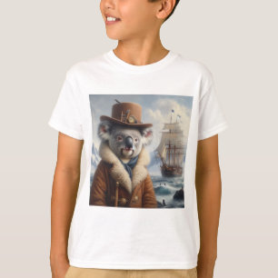コアラ北極探検家 Tシャツ
