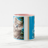 コアラ及びベビーのマグ ツートーンマグカップ (中央)