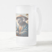 コアラ古代日本 フロストグラスビールジョッキ (正面右)