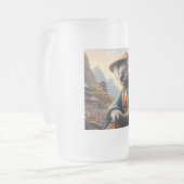 コアラ古代日本 フロストグラスビールジョッキ (正面左)