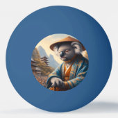 コアラ古代日本 卓球ボール (裏面)