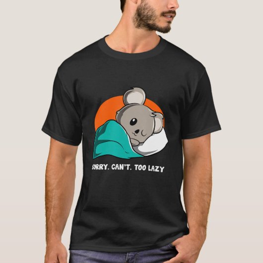 コアラ好きにはごめんね Tシャツ (正面)