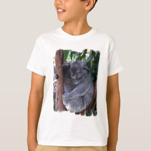 コアラ家族の子供のTシャツ Tシャツ