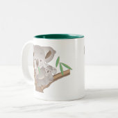 コアラ家族 ツートーンマグカップ (正面左)