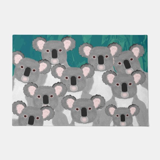 コアラ形式 ドアマット (正面)