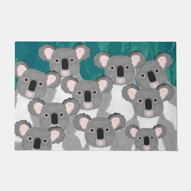 コアラ形式 ドアマット (正面)