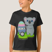 コアラ復活祭イースターエッグホイールバロー Tシャツ (正面)