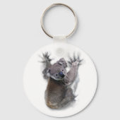 コアラ愛好家のための動物のグラフィックギフト キーホルダー (正面)