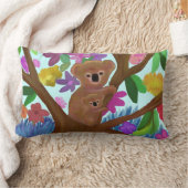 コアラ愛Lumbarの枕 ランバークッション (ブランケット)