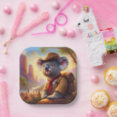 コアラ探検家 ペーパープレート (パーティー)