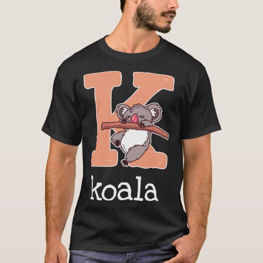 コアラ救ベアオーストラリア動物キッズ Tシャツ (正面)
