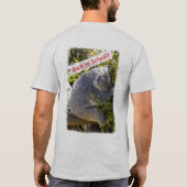 コアラ新学期カラーTシャツ Tシャツ (裏面)