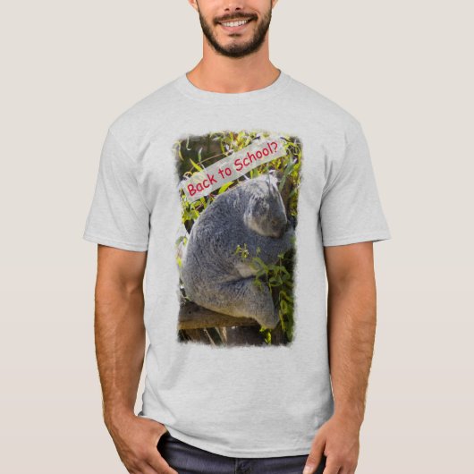 コアラ新学期カラーTシャツ Tシャツ (正面)