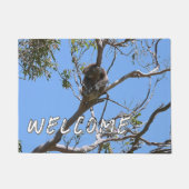 コアラ昼寝 ドアマット (正面)