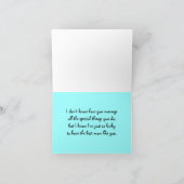 コアラ母ラブカード カード (内部)