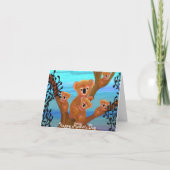 コアラ母ラブカード カード (裏面)