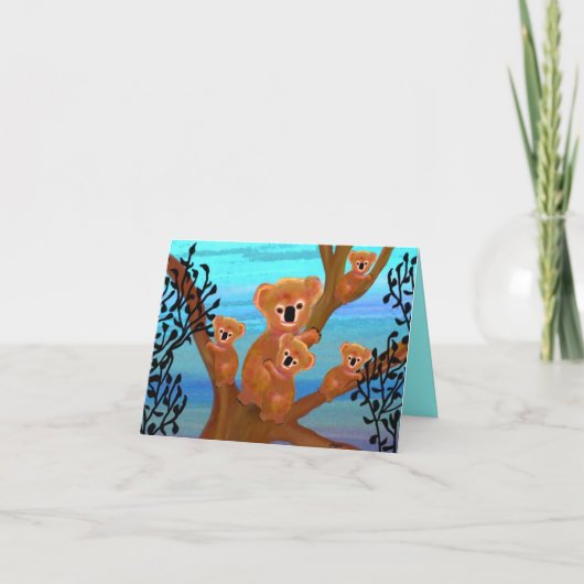 コアラ母ラブカード カード (正面)