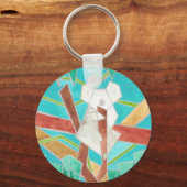 コアラ水彩画 キーホルダー (正面)