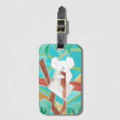 コアラ水彩画 ラゲッジタグ (正面縦)