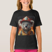 コアラ消防士 Tシャツ (正面)