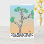 コアラ漫画 カード (黄色い花)