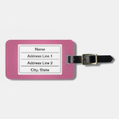 コアラ熊の漫画の荷物タグ ラゲッジタグ (正面横)