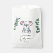 コアラ熊ベビーシャワー フェイバーバッグ (正面)