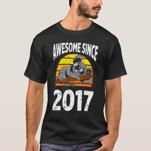 コアラ素晴らしベア2017年5誕生日5年 Tシャツ (正面)