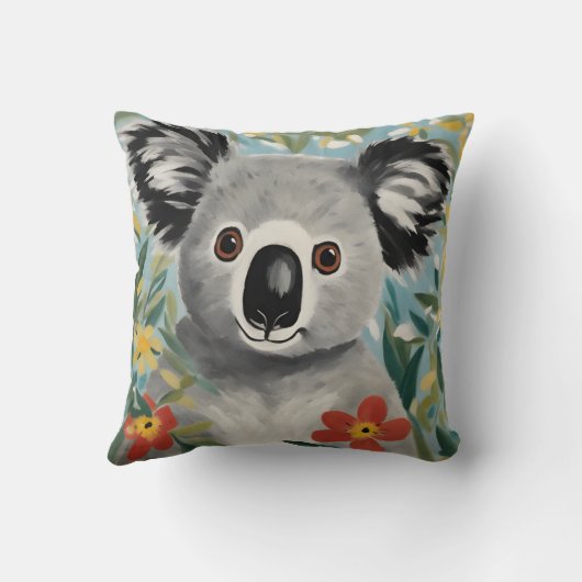 コアラ絵画ス クッション (裏面)