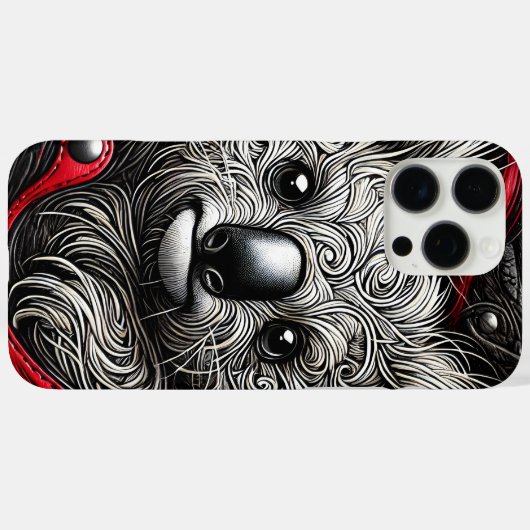 コアラ芸術的ベアデザイン Case-Mate iPhoneケース (裏面 (横))