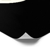 コアラ茶プンコアラおもしろいプンダークBG ポスター (角)