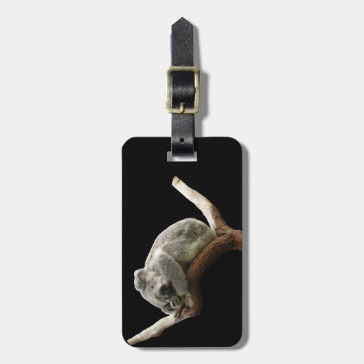 コアラ荷名タグ ラゲッジタグ (正面縦)