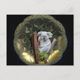 コアラ葉書 ポストカード