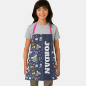 コアラ虹のラブパターン エプロン (インサイチュ)