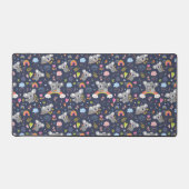 コアラ虹のラブパターン デスクマット (正面)