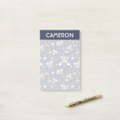 コアラ虹のラブパターン ポストイット (デスク上)