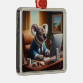 コアラ計算機 メタルオーナメント (右)