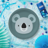 コアラ誕生日キッズルームウォールアート紙プレート ペーパープレート (パーティー)