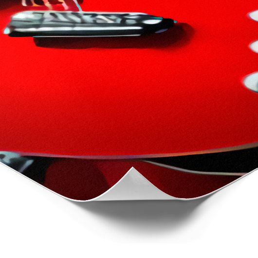 コアラ遊さんのギター | AI Art ポスター (角)