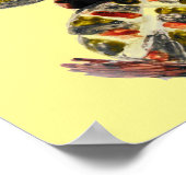 コアラ野生動物アボリジナル・アート ポスター (角)