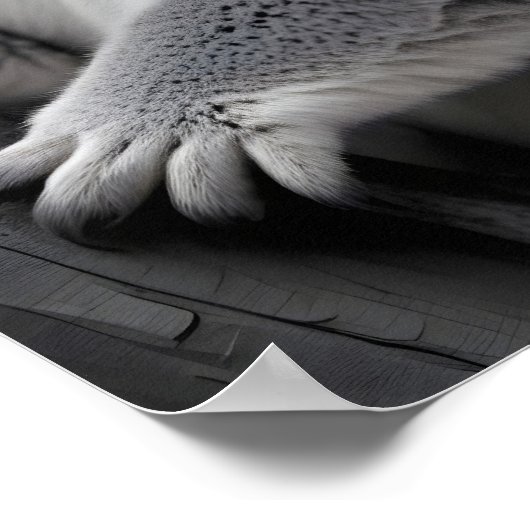 コアラ野生生物威厳のある自然ライフフォレストのポスター ポスター (角)