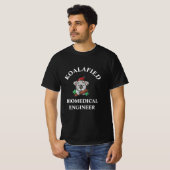 コアラ風バイオメディカルエンジニアTシャツ Tシャツ (正面フル)