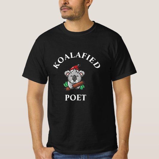 コアラ風詩人Tシャツ Tシャツ (正面)