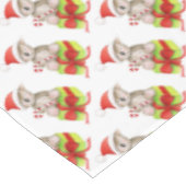 コアラ飴ギフト水の色クリスマスアート テーブルクロス (アングル)