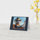 コアラ駆動 カード (黄色い花)