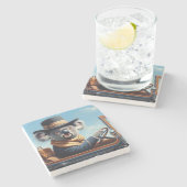 コアラ駆動 ストーンコースター (横)