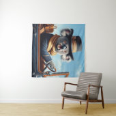 コアラ駆動 タペストリー (インサイチュ(横))